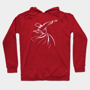 The Dervish Receives Spiritual Benevolence Line Art Hoodie